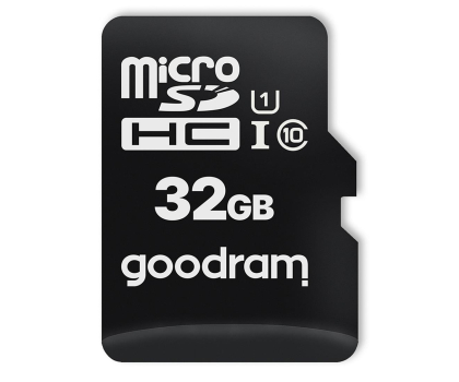 Karta pamięci GOODRAM MicroSD 32GB Class 10 + adapter SD 100MB/s
